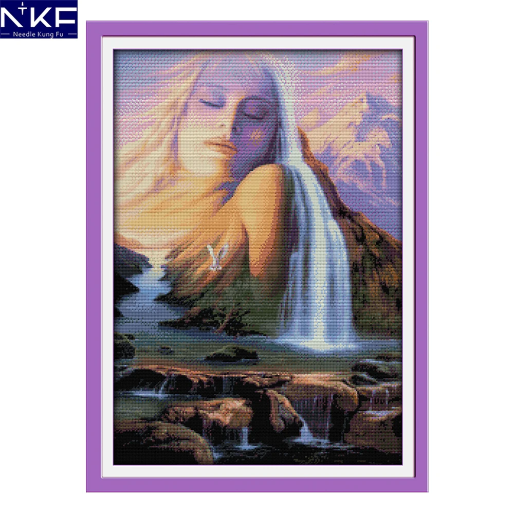NKF Women and Nature Cross Stitch DIY Kit Needlework Counted China Cross Stitch Kit for Embroidery Cross Crafts Cross Stitch Set
NKF Women and Nature Cross Stitch DIY Kit Needlework Counted China Cross Stitch Kit for Embroidery Cross Crafts Cross Stitch Set