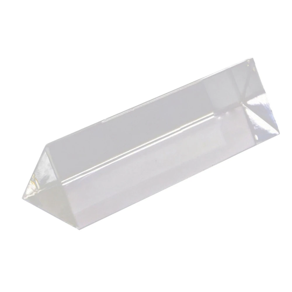 New Rainbow Optical Glass Triple Triangular Prism Physics Teaching Light Spectrum with Gift Box
New Rainbow Optical Glass Triple Triangular Prism Physics Teaching Light Spectrum with Gift Box