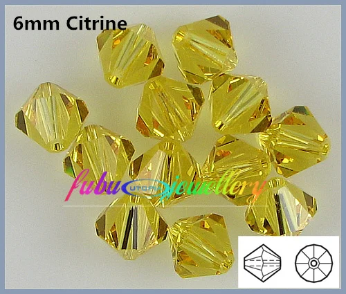 Free Shipping! 288pcs/Lot, AAA Chinese Top Quality 6mm Citrine Crystal Bicone Beads
Free Shipping! 288pcs/Lot, AAA Chinese Top Quality 6mm Citrine Crystal Bicone Beads