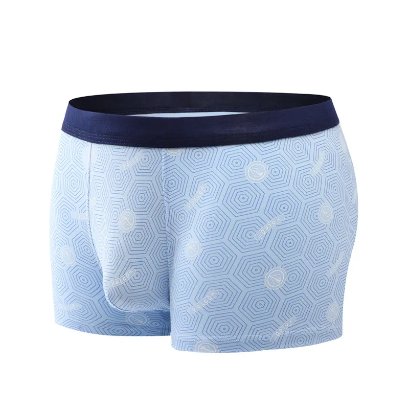 Дышащий Для мужчин Нижнее Бельё для девочек бамбук Cueca мужской боксер трусы 4PCS \