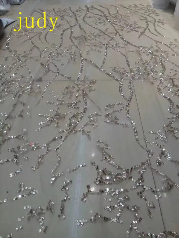 stock 5yards/bag HL703# Silver stick sparkle adhesive process mesh fabric French style fashion cloth Free shipping
stock 5yards/bag HL703# Silver stick sparkle adhesive process mesh fabric French style fashion cloth Free shipping