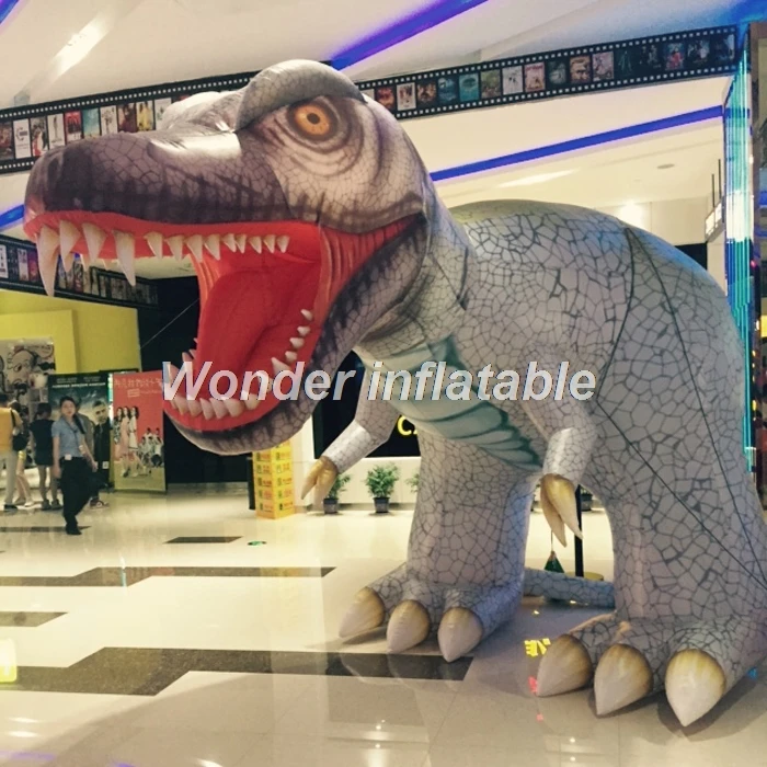 Customized vivid outdoor 3mH giant inflatable dinosaur model inflatable animal replica for advertising
Customized vivid outdoor 3mH giant inflatable dinosaur model inflatable animal replica for advertising