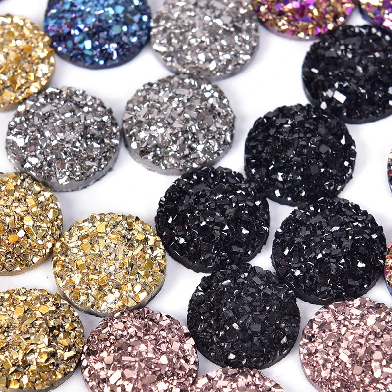 12mm 50pcs/lot Fashion Mix Colors Natural Stone Convex Series Flat Back Resin Cabochons Jewelry Accessories
12mm 50pcs/lot Fashion Mix Colors Natural Stone Convex Series Flat Back Resin Cabochons Jewelry Accessories