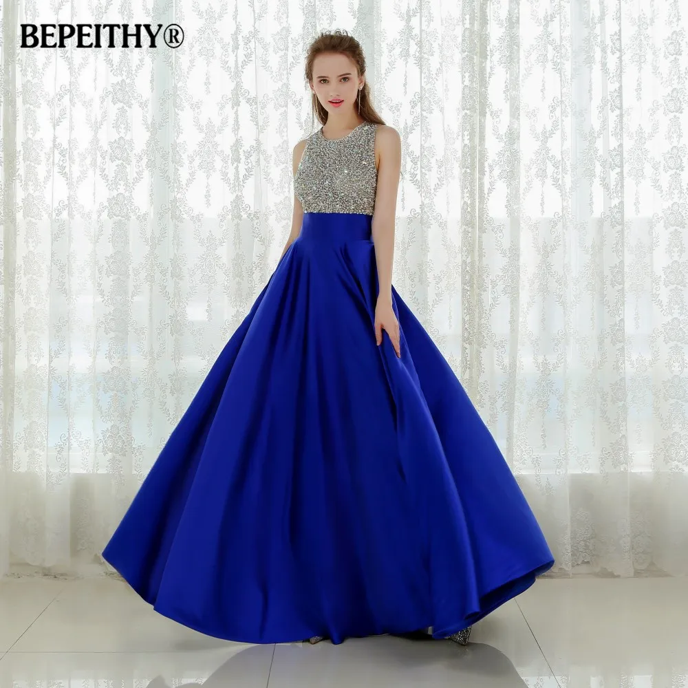 Vestido Longo Royal Blue Long Evening Dress 2021 Crystal Top Vintage Prom Dresses Robe De Soiree Fast Shipping With Pocket
Vestido Longo Royal Blue Long Evening Dress 2021 Crystal Top Vintage Prom Dresses Robe De Soiree Fast Shipping With Pocket