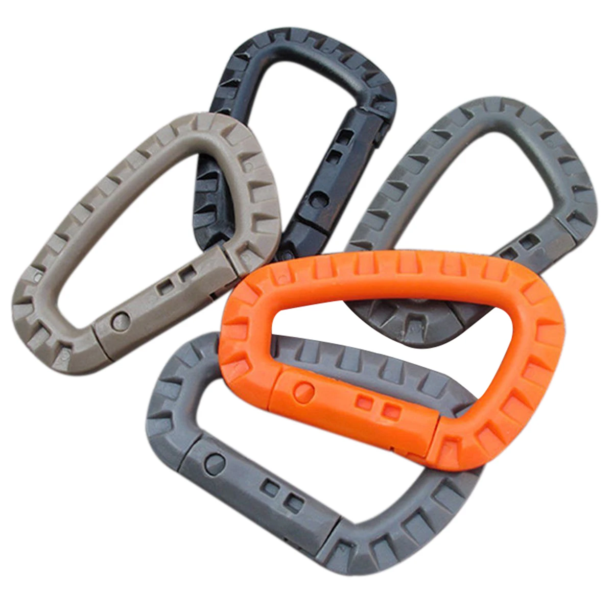 5Pcs Outdoor Travel Hiking Camping Lightweight Plastic D-ring Carabiner Keychain Clip Hook Buckle Climbing Accessories
5Pcs Outdoor Travel Hiking Camping Lightweight Plastic D-ring Carabiner Keychain Clip Hook Buckle Climbing Accessories