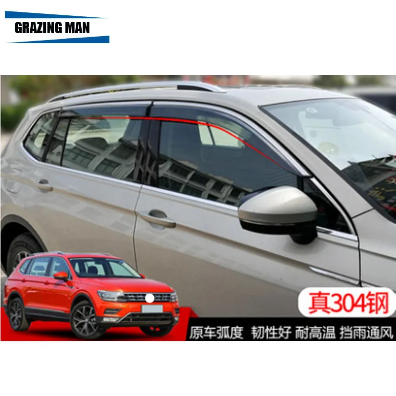 Sun visor High quality PP material car Window Visor Wind Deflector Sun Rain Guard Defletor for TIGUAN 2010
Sun visor High quality PP material car Window Visor Wind Deflector Sun Rain Guard Defletor for TIGUAN 2010