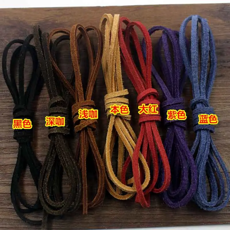 1 Meter Black Brown Color 3x2mm Flat Soft Genuine Leather Cord Rope Fit Handmade Leather Necklace Choker Jewelry Making Craft
1 Meter Black Brown Color 3x2mm Flat Soft Genuine Leather Cord Rope Fit Handmade Leather Necklace Choker Jewelry Making Craft