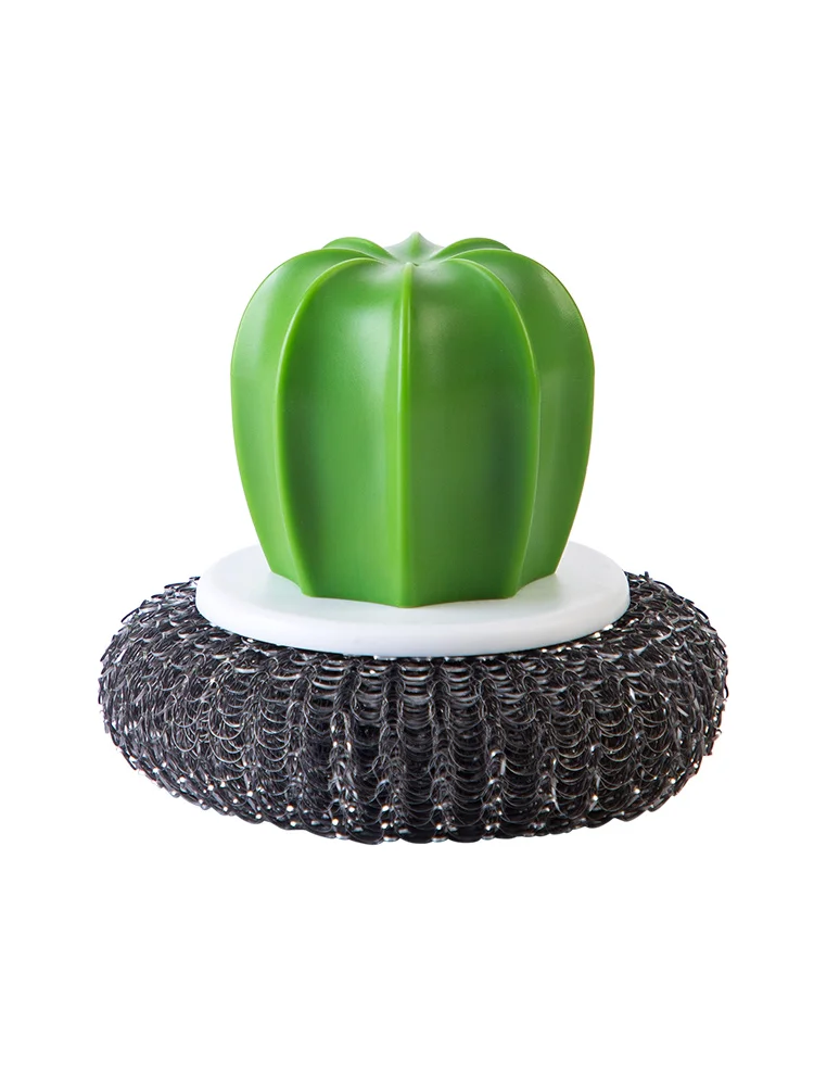 With Handle Sponge Cleaning Kitchen Utensils Dishwashing Brush Household Steel Ball Brush Pot Washing Stainless Steel Scrubbers
With Handle Sponge Cleaning Kitchen Utensils Dishwashing Brush Household Steel Ball Brush Pot Washing Stainless Steel Scrubbers