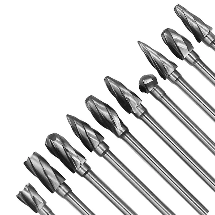 Carbide Burrs 10pcs 3mm Shank Single Cut Tungsten Carbide Rotary File Cutting Burs Tool Rotary Drill Die Grinder Bits
Carbide Burrs 10pcs 3mm Shank Single Cut Tungsten Carbide Rotary File Cutting Burs Tool Rotary Drill Die Grinder Bits