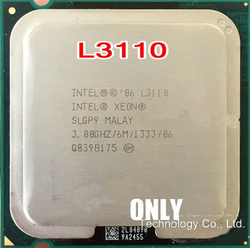 Бесплатная доставка оригинальный процессор L3110 (L3110 3 0G/6mcore/Socket 775/3.0GT)|socket 775|socket 775