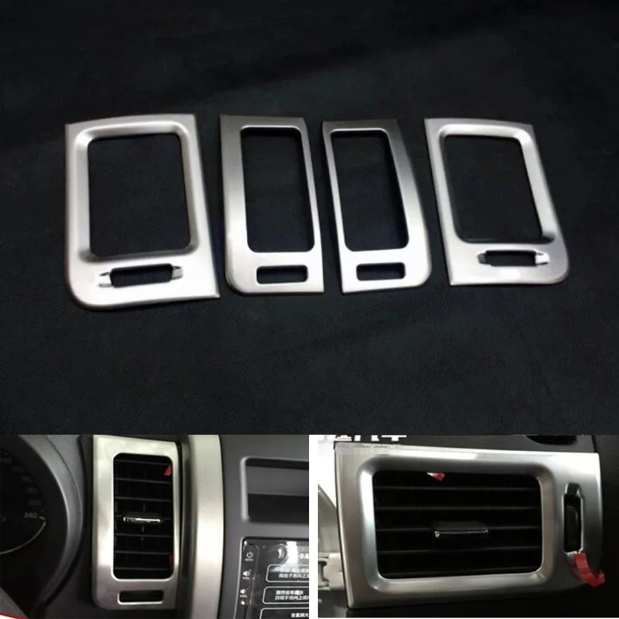YAQUICKA 4Pcs/set Car Dashboard AC Air Outlet Vent Frame Cover Trim Styling Sticker For Nissan X-trail 2008-2013 ABS Matte
YAQUICKA 4Pcs/set Car Dashboard AC Air Outlet Vent Frame Cover Trim Styling Sticker For Nissan X-trail 2008-2013 ABS Matte