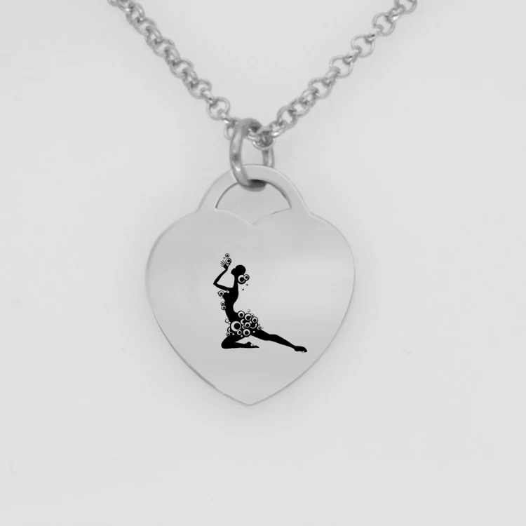 Dancing Girl Necklace High Quality Stainless Steel Heart Pendant Necklace Jewelry YP7423
Dancing Girl Necklace High Quality Stainless Steel Heart Pendant Necklace Jewelry YP7423