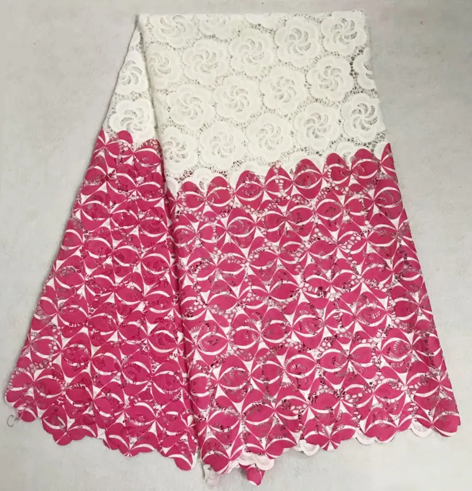 2017 Milk Silk Quality African Print soluble Lace Swiss Voile Guipure Cord Print Lace Fabric For dress 5yard/lot RL1224
2017 Milk Silk Quality African Print soluble Lace Swiss Voile Guipure Cord Print Lace Fabric For dress 5yard/lot RL1224