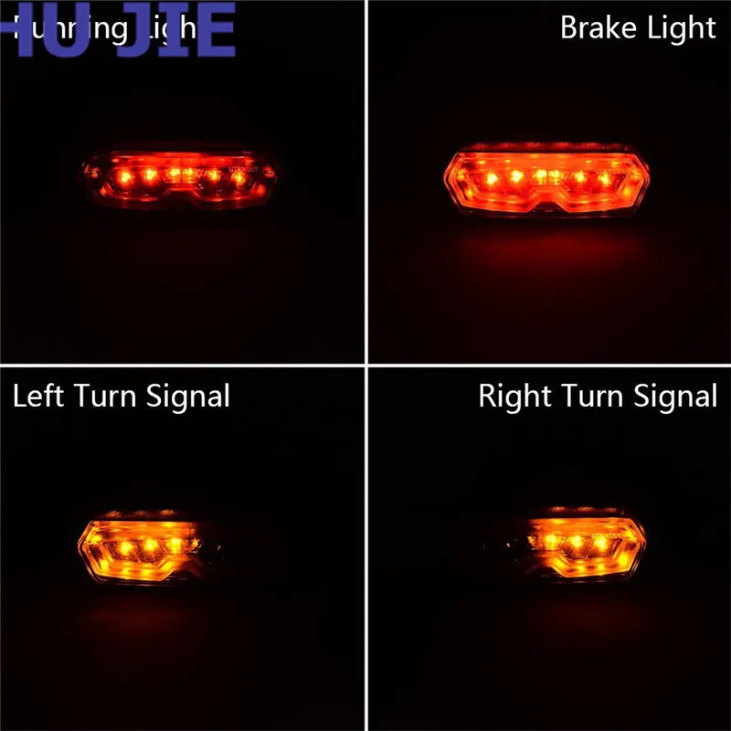 Motorcycle LED Brake Tail Light Integrated Turn Signal For Honda CBR650F CBR 650F CBR 650 F