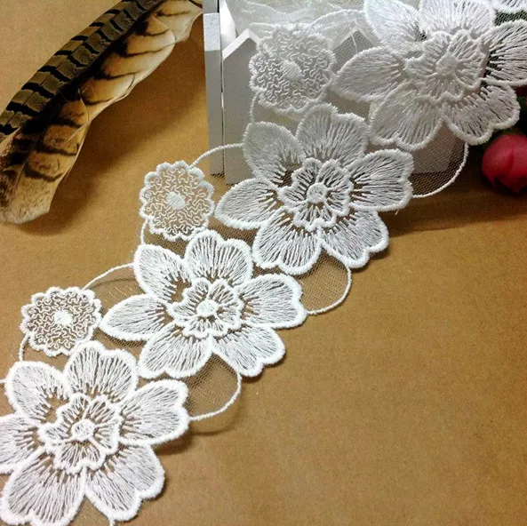 5 ярдов/партия, 8,5 см ширина ручной работы DIY белый/черный цветок вышивка кружевная отделка Бесплатная доставка
5 ярдов/партия, 8,5 см ширина ручной работы DIY белый/черный цветок вышивка кружевная отделка Бесплатная доставка