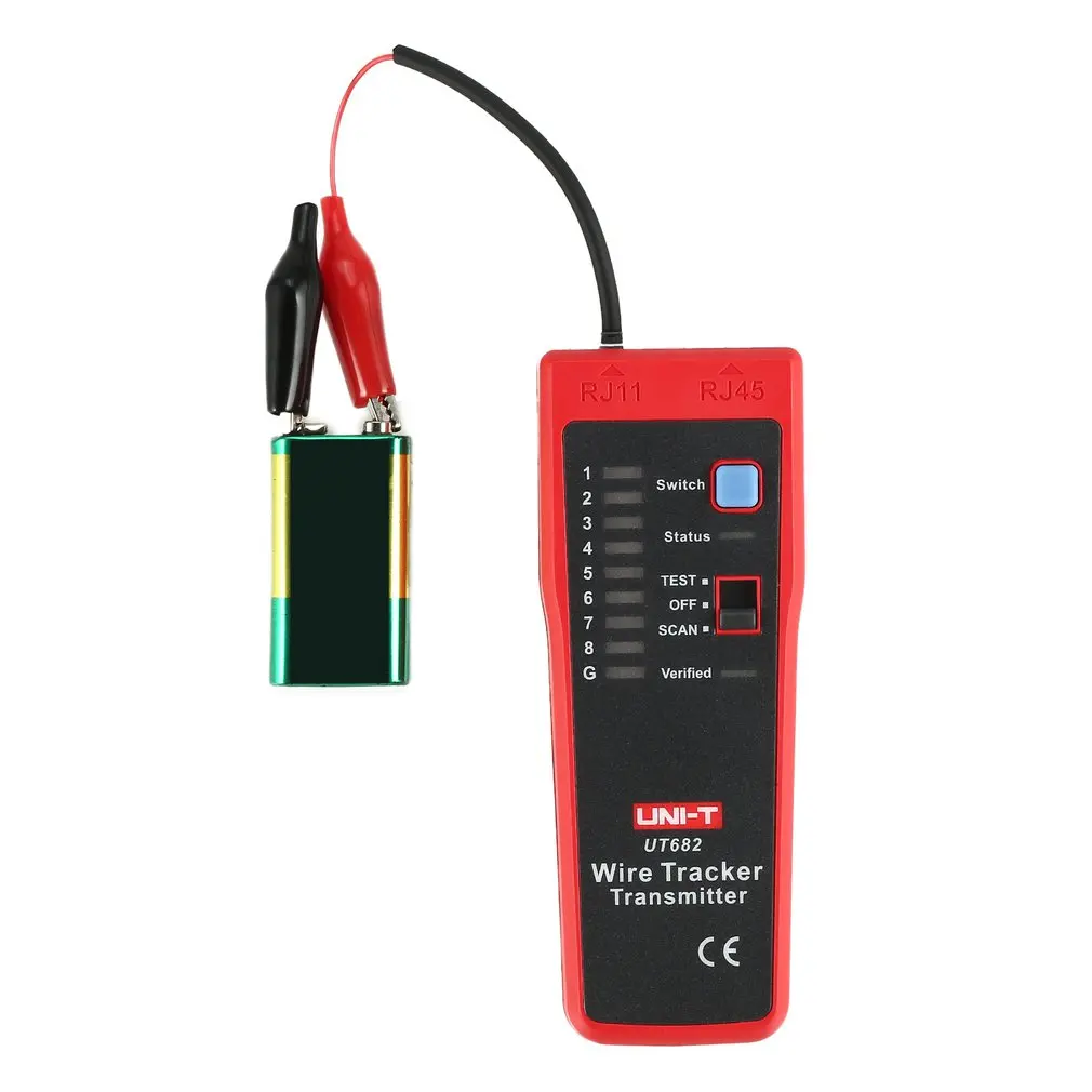 Провод Тестер Tracker RJ11 RJ45 провод линии Finder Lan тестер Ручной кабель инструмента