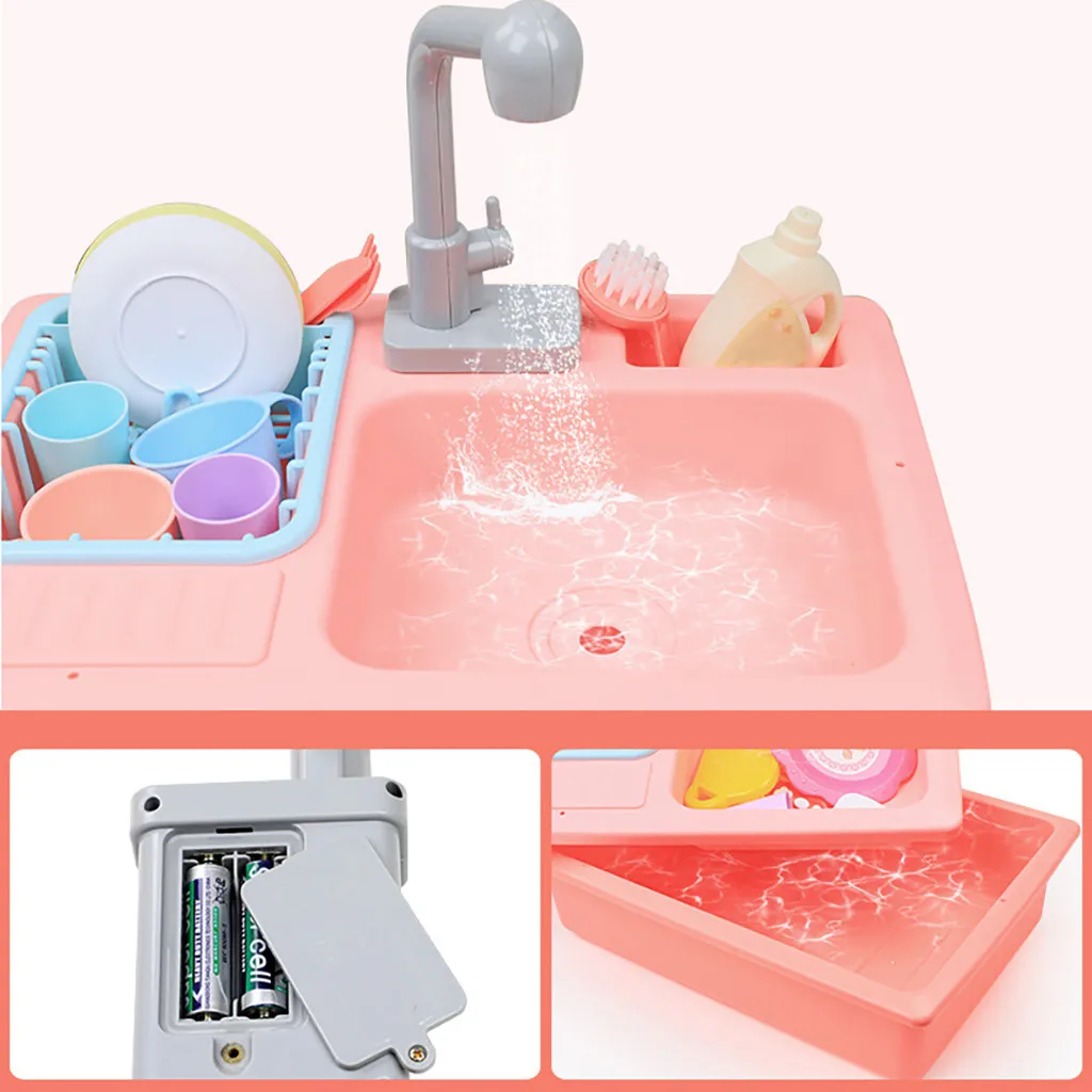 Children's Girls Toys Color Changing Kitchen Sink Toy Bedroom Kitchen Pretend Role Play Toys for Boys Girls Birthday Gift 50
Children's Girls Toys Color Changing Kitchen Sink Toy Bedroom Kitchen Pretend Role Play Toys for Boys Girls Birthday Gift 50