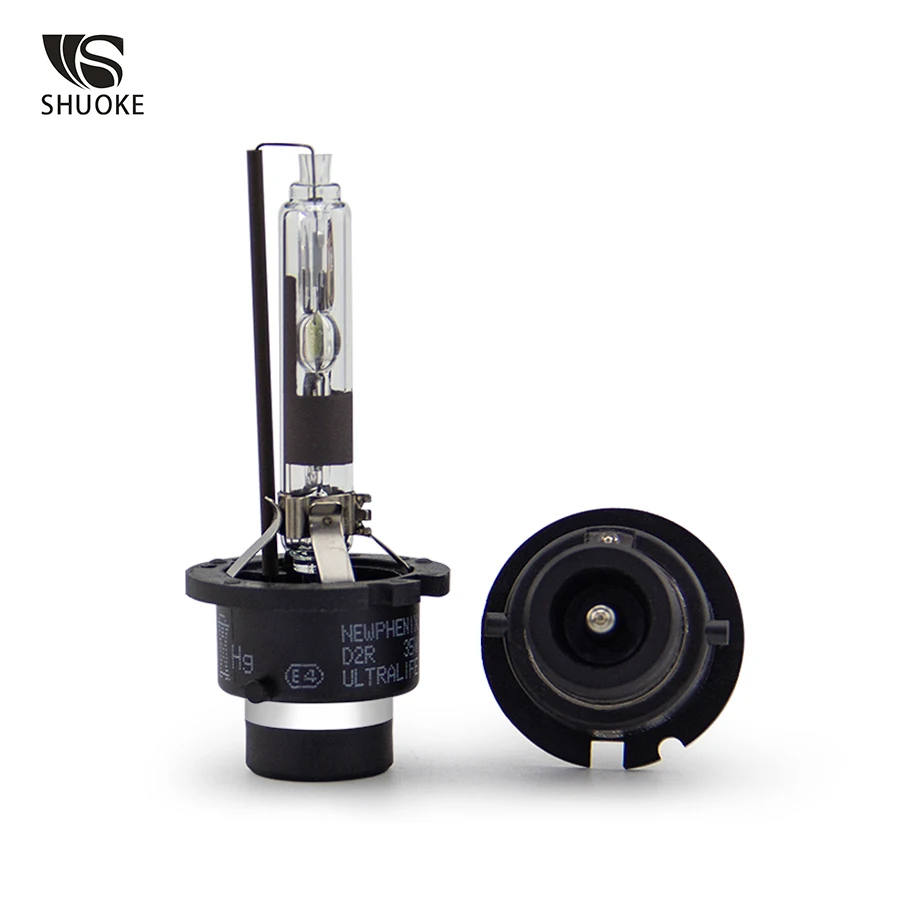 SHUOKE Xenon HID Best D2R Ultra Life Type 12V 35W 3200Lm 4300K 5000K 6000K 3000h 2 шт. замена лампы для фар | Автомобили