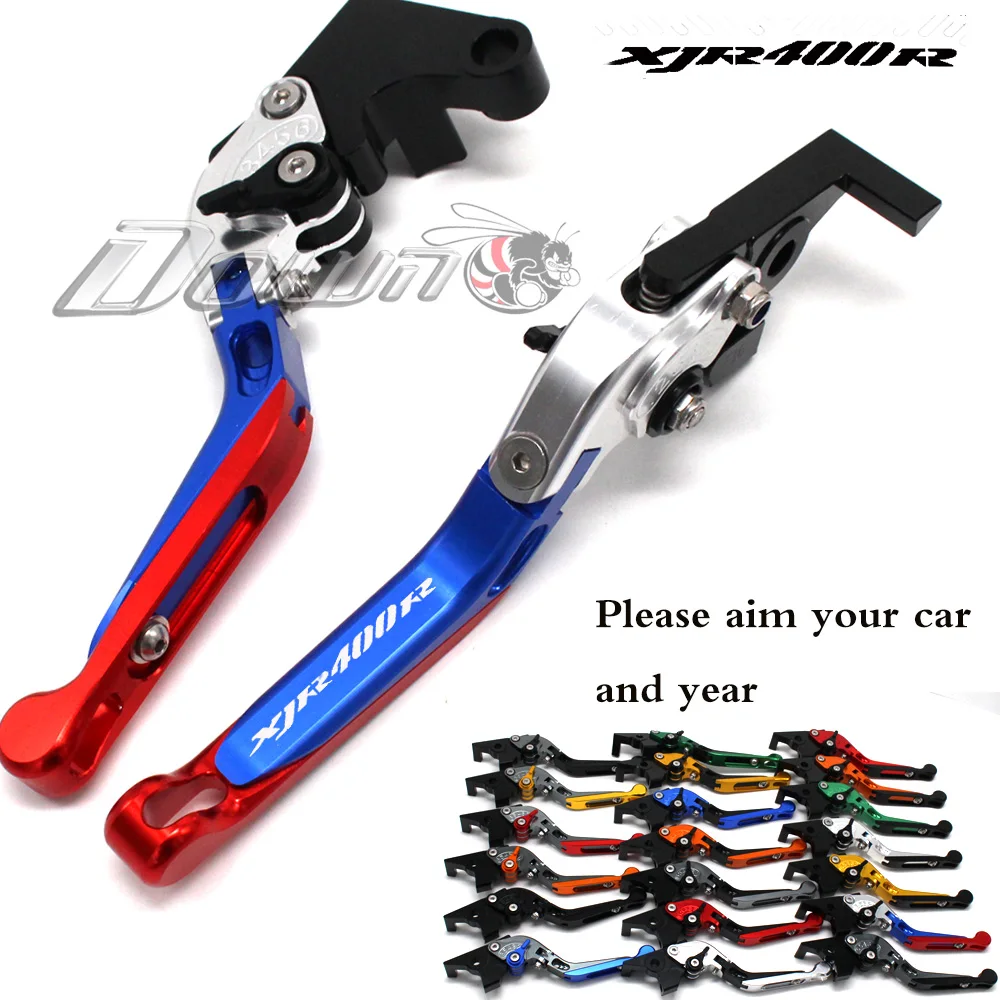 Motorcycle CNC aluminum Adjustable Brake Clutch Levers For YAMAHA FAZER XJR 400/R XJR400 XJR400R 1993-2007
Motorcycle CNC aluminum Adjustable Brake Clutch Levers For YAMAHA FAZER XJR 400/R XJR400 XJR400R 1993-2007
