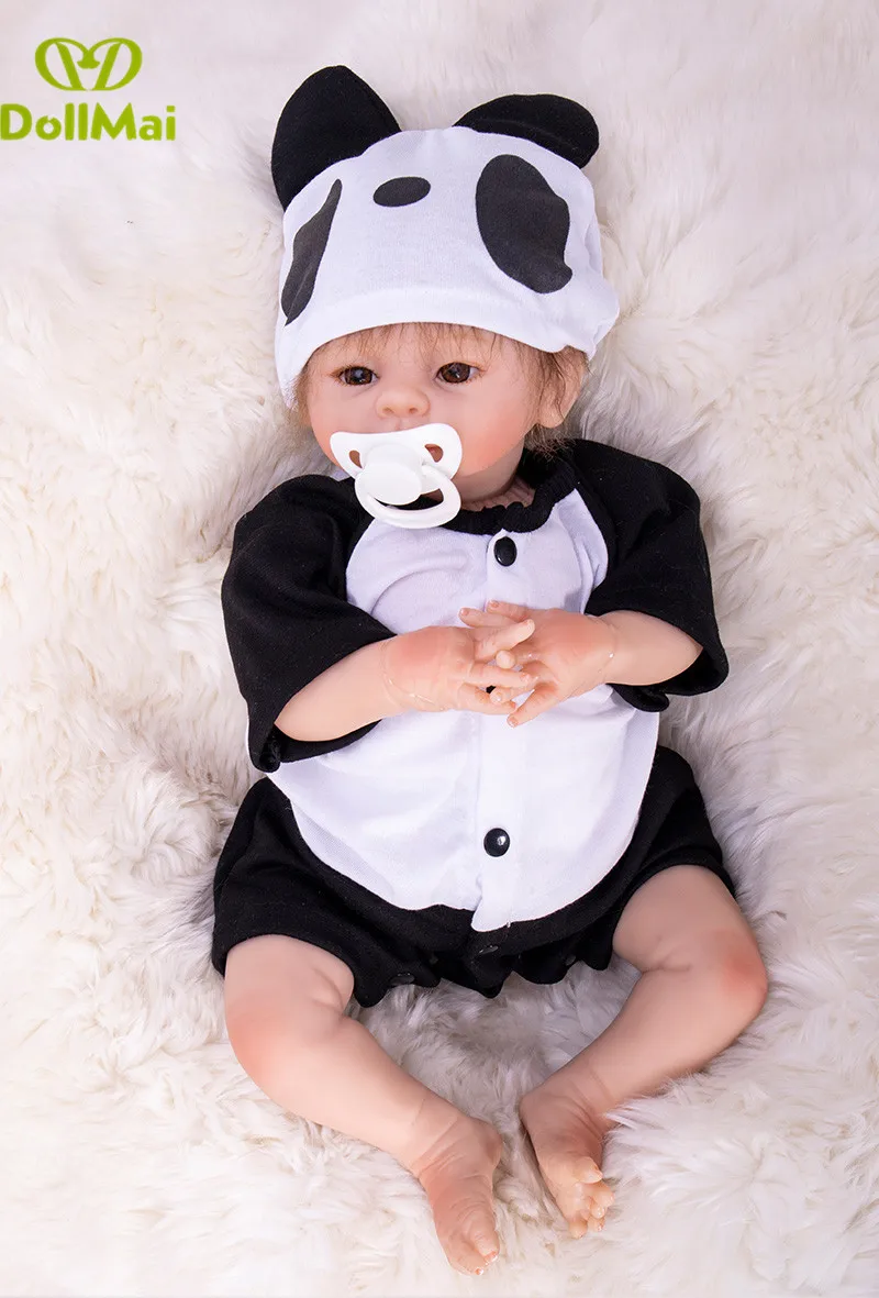 18inch Bebes reborn silicone adorable baby dolls real alive lifelike babydoll infant gift birthday Xmas cute gifts for chidren
18inch Bebes reborn silicone adorable baby dolls real alive lifelike babydoll infant gift birthday Xmas cute gifts for chidren