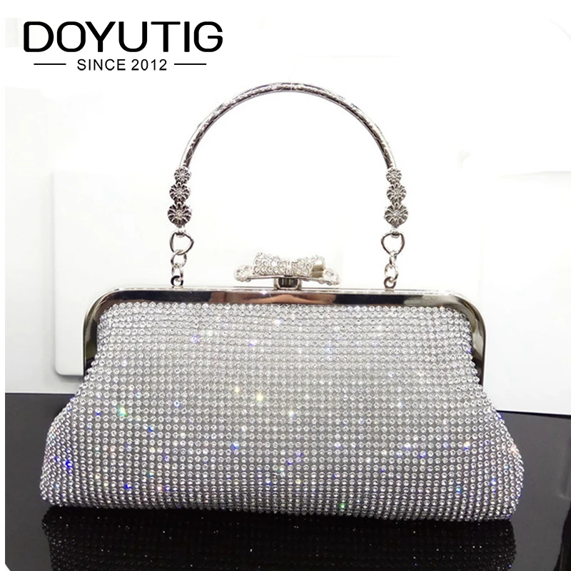 DOYUTIG Lady Shining Rhinestone Handbags Luxury PU Evenning Bags For Party Fashion European Style Female Crossbody Bags A147
DOYUTIG Lady Shining Rhinestone Handbags Luxury PU Evenning Bags For Party Fashion European Style Female Crossbody Bags A147