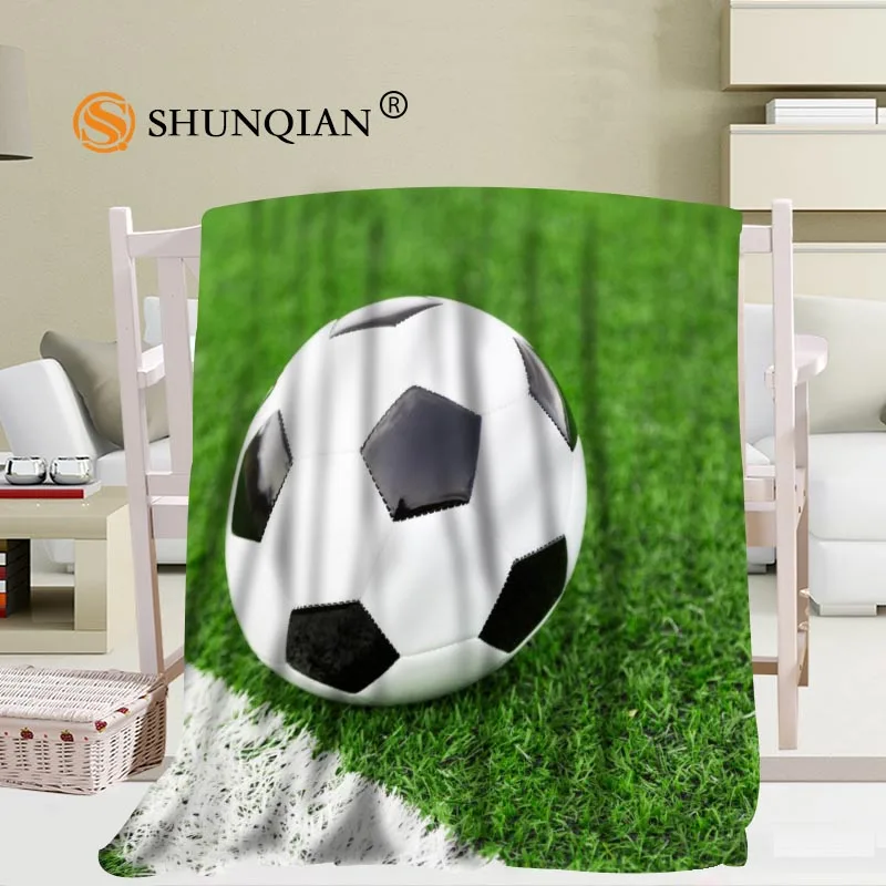 Custom Soccer Blanket Office Sofa Blanket Portable Soft Blanket Bed Plane Travel Adult Home Blanket
Custom Soccer Blanket Office Sofa Blanket Portable Soft Blanket Bed Plane Travel Adult Home Blanket