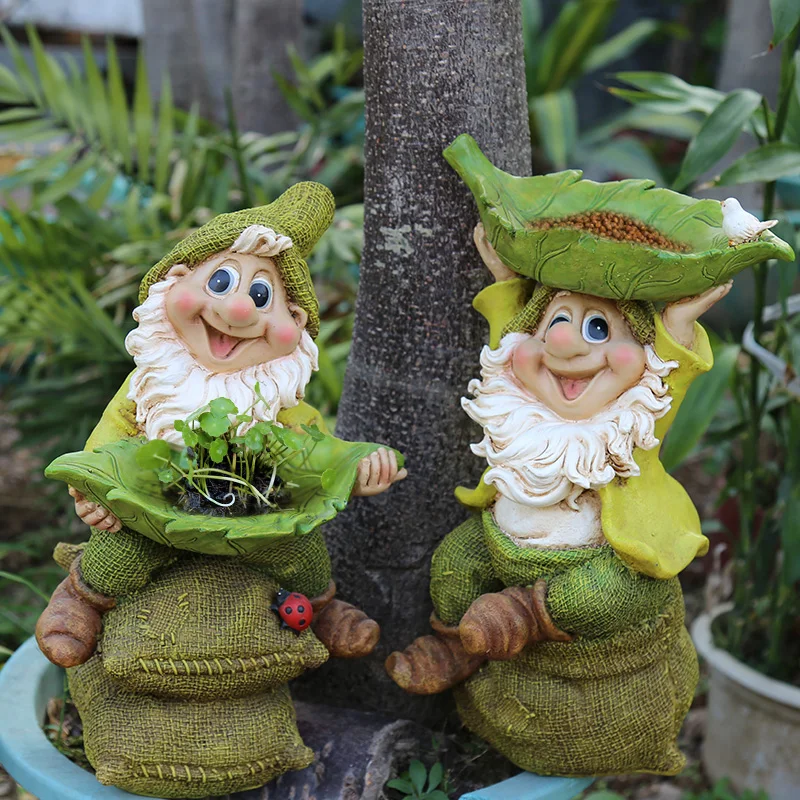 Pastoral Creative Resin Dwarf Cartoon Sculpture Decoration Outdoor Garden Furnishing Crafts Courtyard Villa Park Figurines Deocr
Pastoral Creative Resin Dwarf Cartoon Sculpture Decoration Outdoor Garden Furnishing Crafts Courtyard Villa Park Figurines Deocr