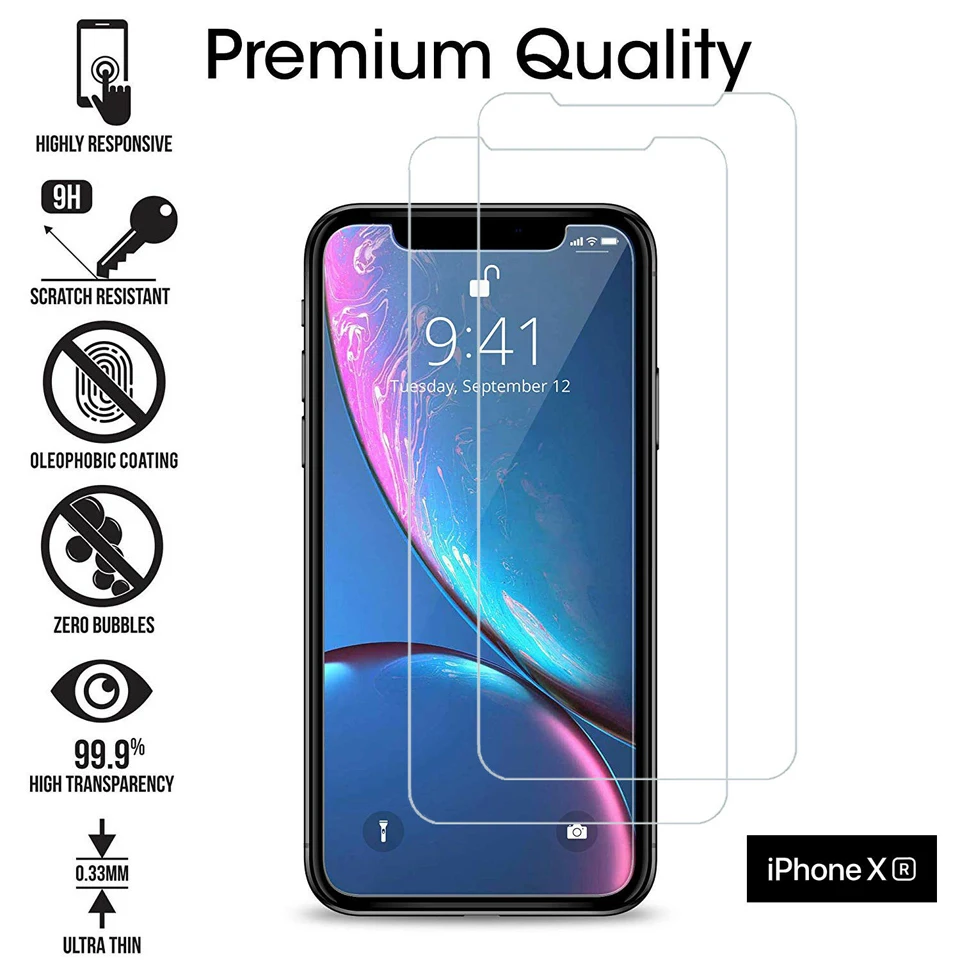 3PCS/Lot 9H Transparent Tempered Glass Phone Clear Films for Apple iPhone 5 5S SE 5C 6 6S 7 8 Plus X Xs Max Xr Screen Protector
3PCS/Lot 9H Transparent Tempered Glass Phone Clear Films for Apple iPhone 5 5S SE 5C 6 6S 7 8 Plus X Xs Max Xr Screen Protector