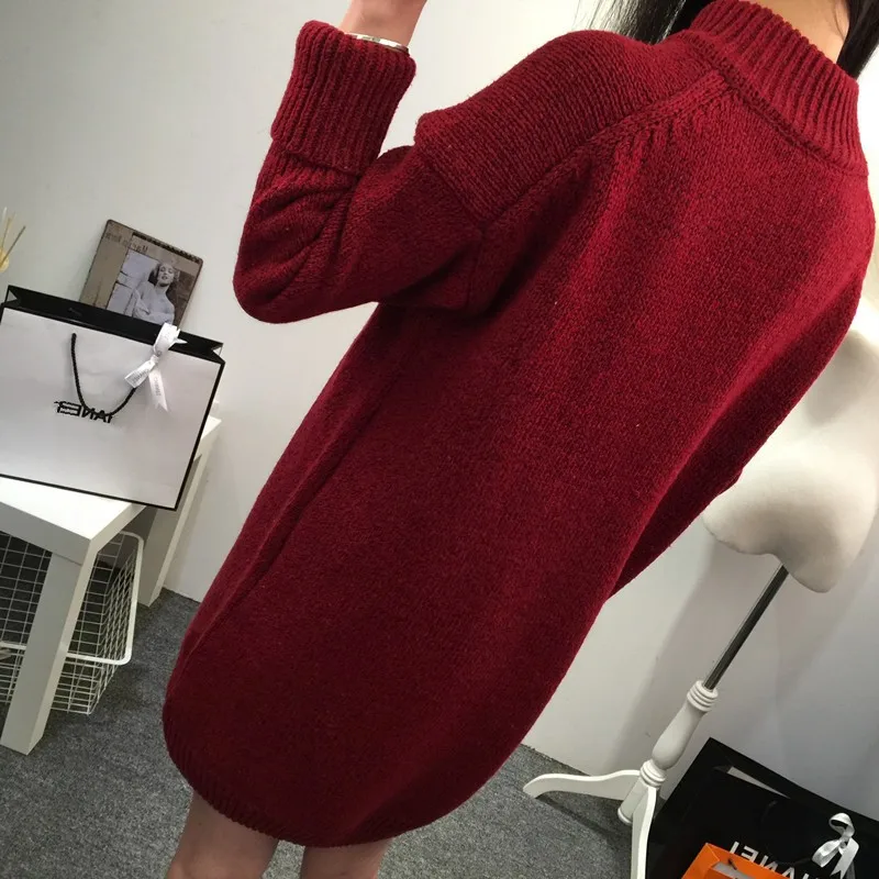FORERUN Women Long Sweaters Turtleneck Winter Warm Sweaters and Pullovers Casual Solid Thick Coat
FORERUN Women Long Sweaters Turtleneck Winter Warm Sweaters and Pullovers Casual Solid Thick Coat