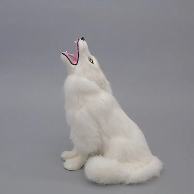 The simulation animal crouching Wolf movie props Snow Wolf model household decoration birthday gift
The simulation animal crouching Wolf movie props Snow Wolf model household decoration birthday gift
