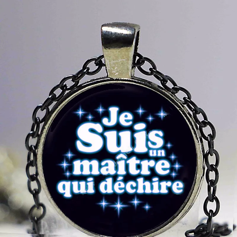 Glass Dome Necklace Quote Necklaces Penadant black je suis une maitresse qui dechire Pendant Personalized Picture Necklace
Glass Dome Necklace Quote Necklaces Penadant black je suis une maitresse qui dechire Pendant Personalized Picture Necklace