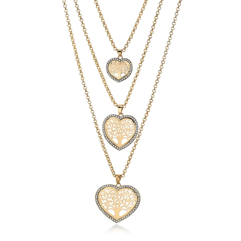 LongWay Multi-layer Tree Life Long Necklace Gold Pendant Necklace For Women Vintage Rhinestone Necklaces Woman SNE180034
LongWay Multi-layer Tree Life Long Necklace Gold Pendant Necklace For Women Vintage Rhinestone Necklaces Woman SNE180034