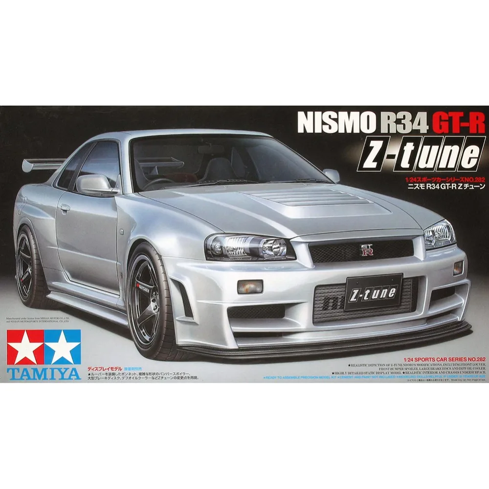 1/24 TAMIYA 24282 Nismo GT-R (R34) Z-TUNE модель хобби | Игрушки и