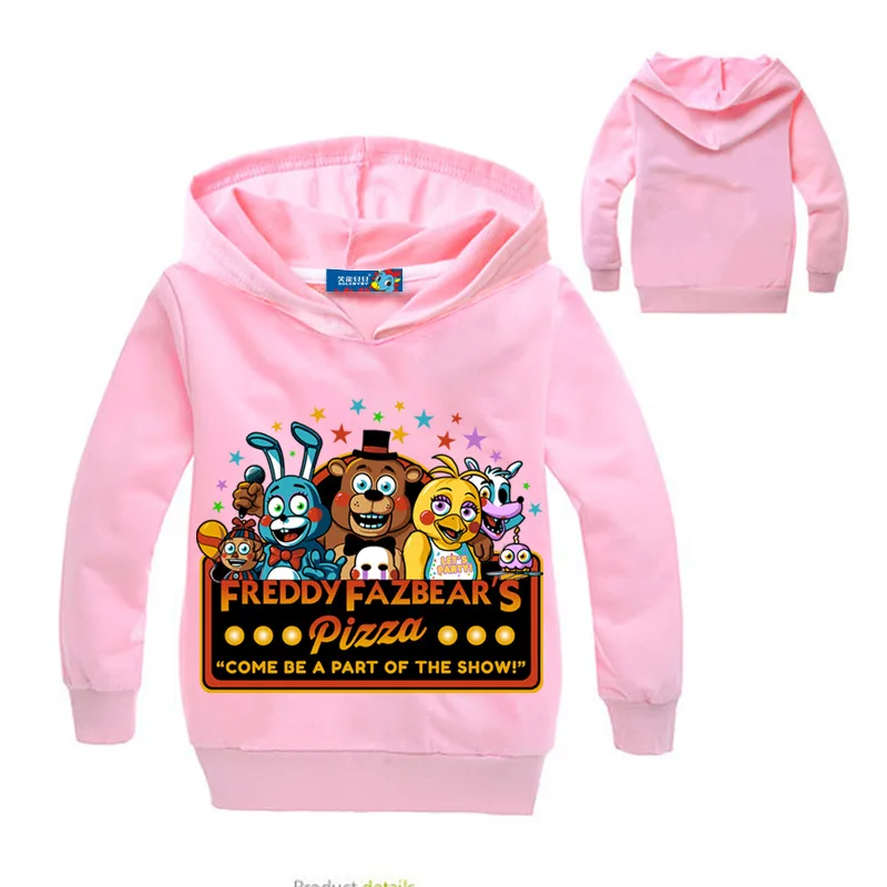 Boys clothes cartoon children long sleeves t shirts five nights at freddy's clothing camiseta kids t-shirt 5 freddys tops Hoodie
Boys clothes cartoon children long sleeves t shirts five nights at freddy's clothing camiseta kids t-shirt 5 freddys tops Hoodie