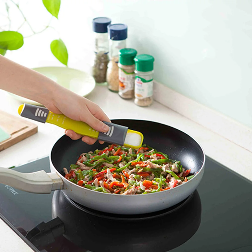 Measuring cup double head eight file adjustable scale measuring spoon measuring spoon baking tool kitchen accessories 
Measuring cup double head eight file adjustable scale measuring spoon measuring spoon baking tool kitchen accessories