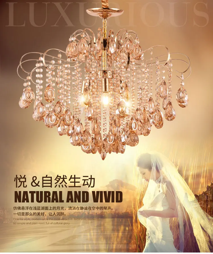 European wrought iron crystal chandeliers creative personality crystal lamp living room restaurant hotel room lamps led lighting
European wrought iron crystal chandeliers creative personality crystal lamp living room restaurant hotel room lamps led lighting