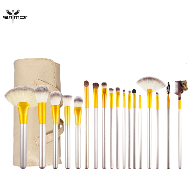 Anmor 18Pcs Makeup Brushes Set Make Up Brush Professional Portable Beauty Foundation Eyeshadow Cosmetic Tool Pinceaux Maquillage
Anmor 18Pcs Makeup Brushes Set Make Up Brush Professional Portable Beauty Foundation Eyeshadow Cosmetic Tool Pinceaux Maquillage