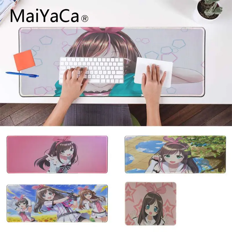 MaiYaCa kizuna ai render anime girl уникальный настольный коврик игровой для мыши ноутбука