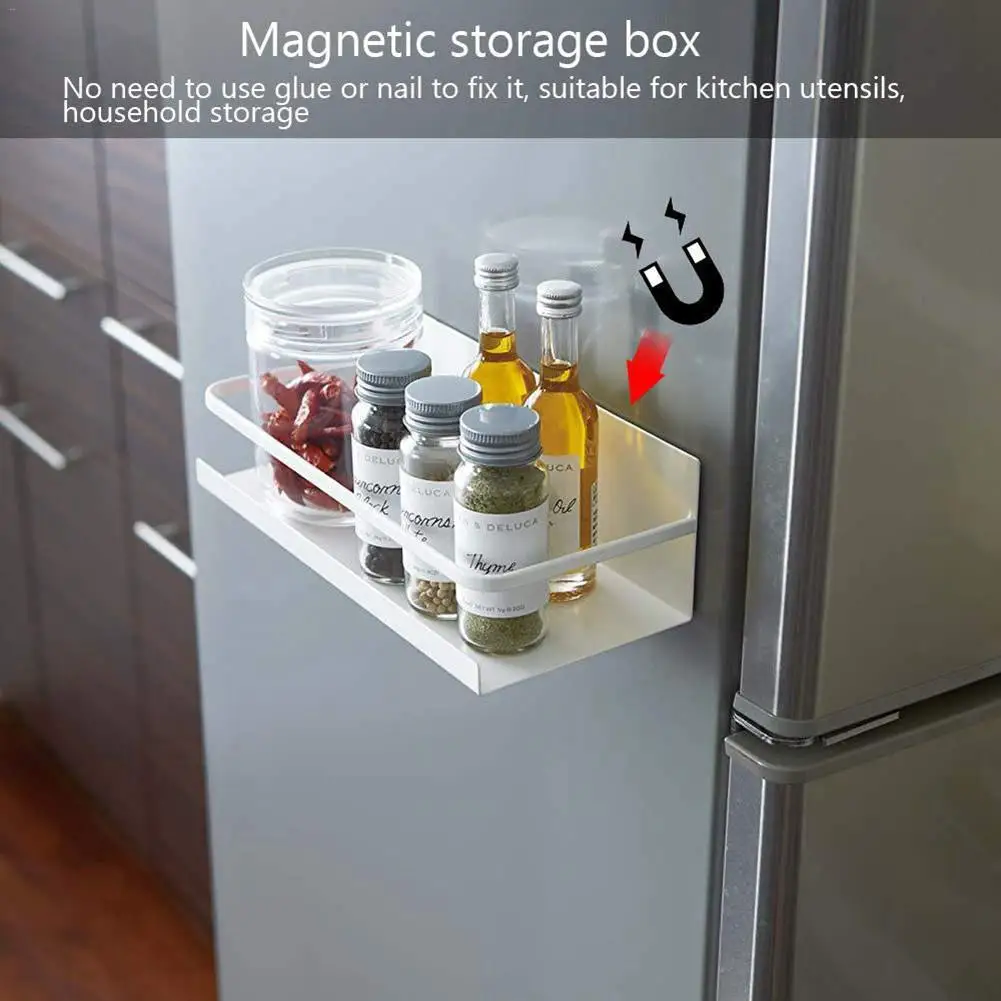 Refrigerator Rack Side Shelf Sidewall Holder Punching-free Multifunctional Kitchen Supplies Organizer Household Fridge Storage
Refrigerator Rack Side Shelf Sidewall Holder Punching-free Multifunctional Kitchen Supplies Organizer Household Fridge Storage