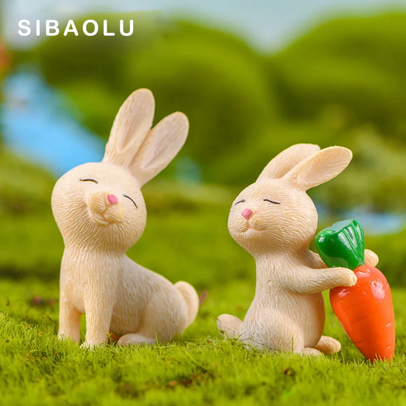 1pc Easter Rabbit Figurine Cartoon Animal Model Moss Landscape Craft Home Miniature Fairy Garden Decoration Accessories Modern
1pc Easter Rabbit Figurine Cartoon Animal Model Moss Landscape Craft Home Miniature Fairy Garden Decoration Accessories Modern