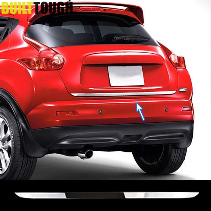 Накладка на задние ворота для Nissan JUKE 2011 2019 хромированная накладка заднюю дверь