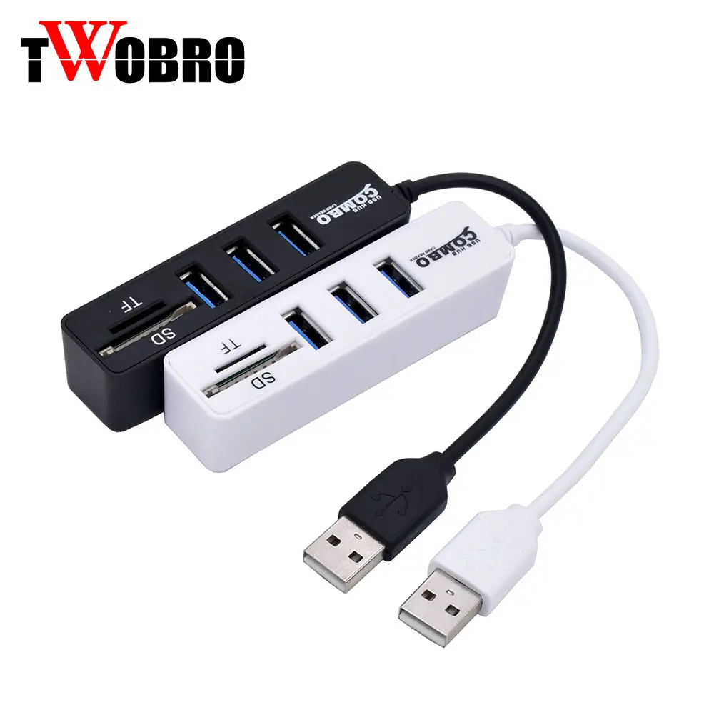 Новый сплиттер 2 в 1 с супер скоростным разъемом USB 0 3 портовый концентратор +