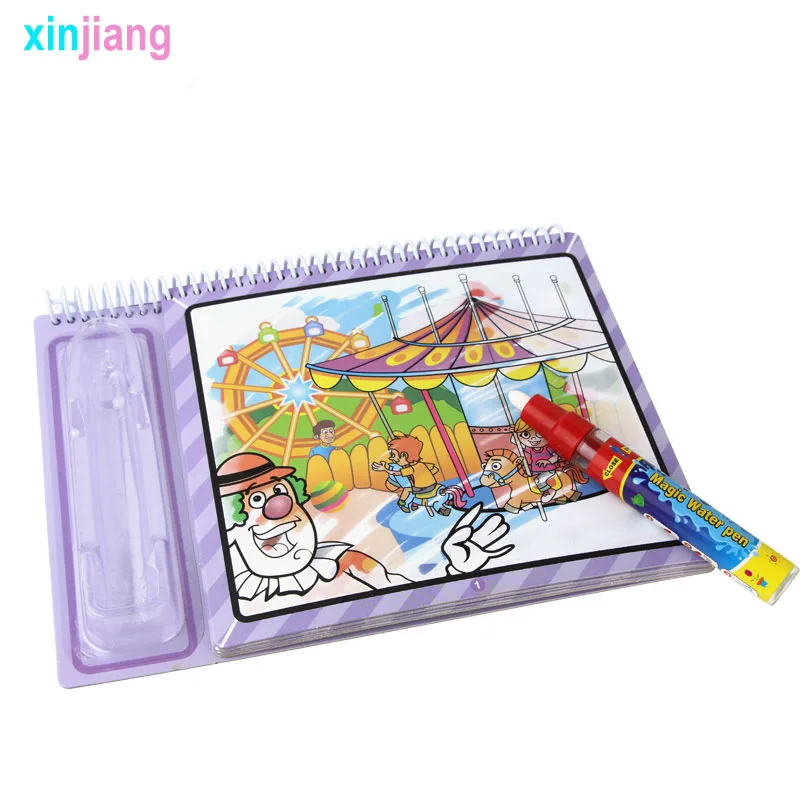 Amusement Park Water Drawing Books & Magic Pen Water Coloring Books Water Painting Boards Educational Toys For Children
Amusement Park Water Drawing Books & Magic Pen Water Coloring Books Water Painting Boards Educational Toys For Children