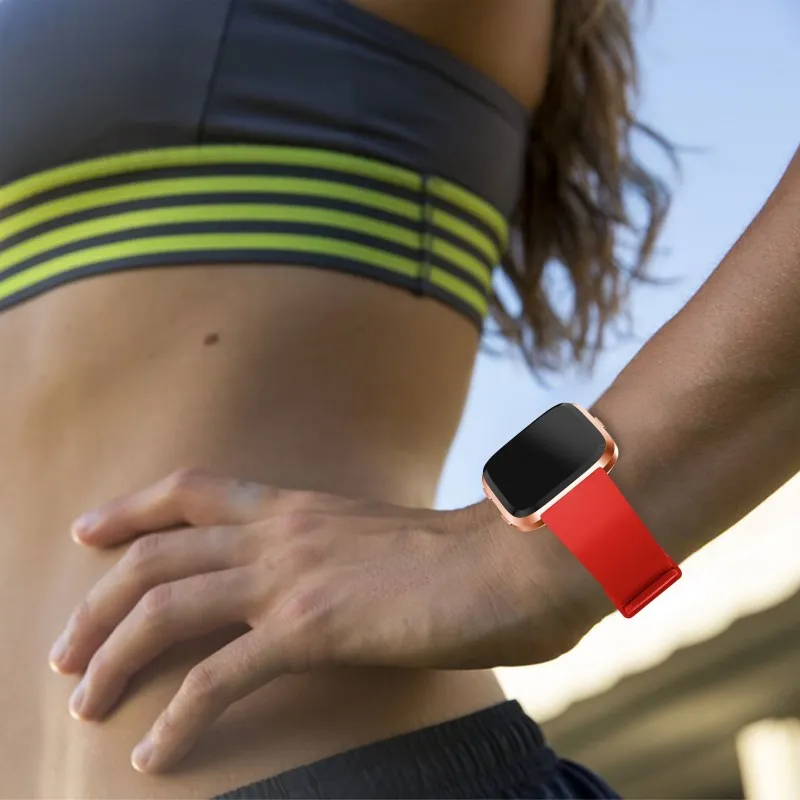 Red Silicone Wristband For FitbitVersa Band Smart Accessories Watch Bands for Fit bit Versa Women Soft Adjustable Sport Strap
Red Silicone Wristband For FitbitVersa Band Smart Accessories Watch Bands for Fit bit Versa Women Soft Adjustable Sport Strap