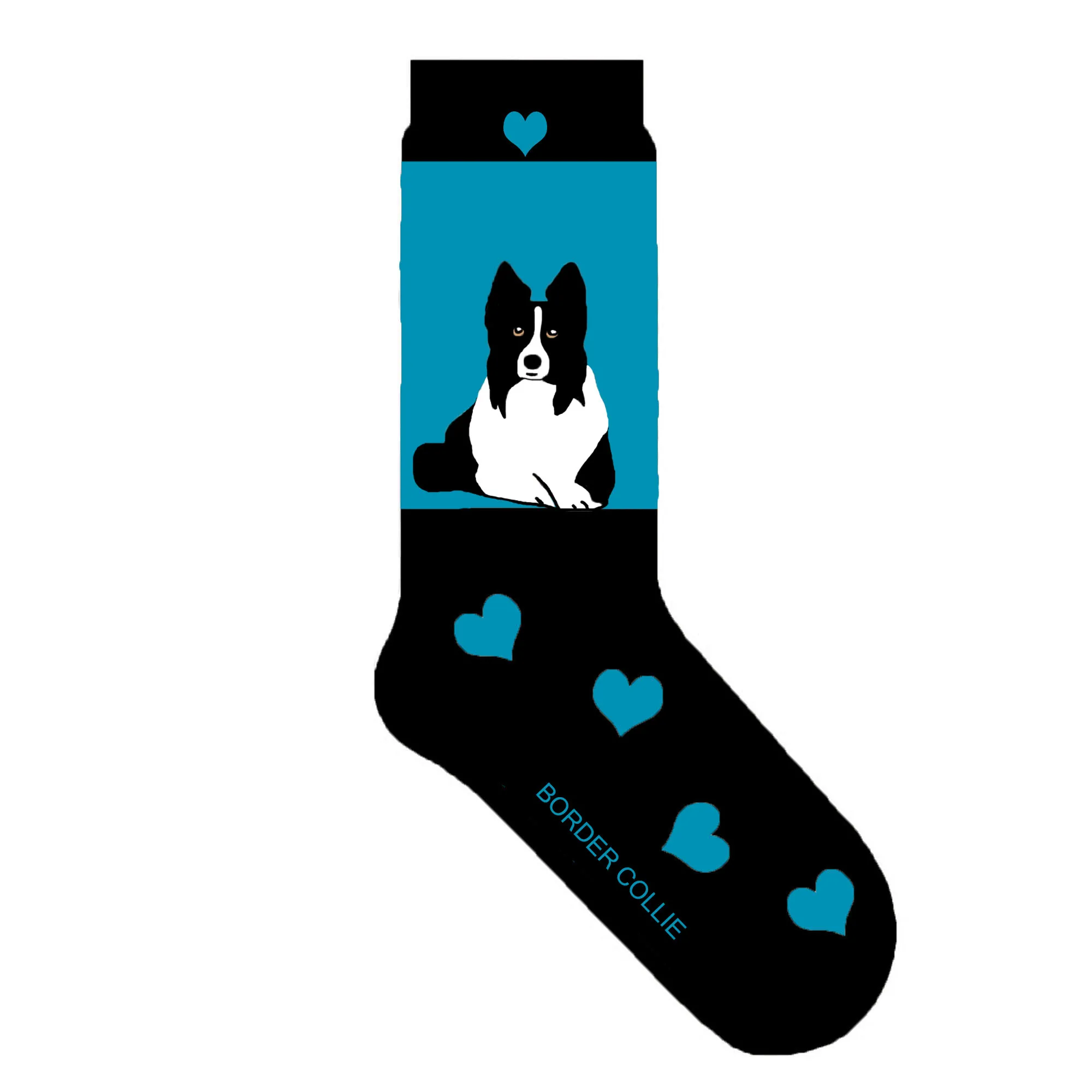 Носки border collie женские хлопковые носки с собачкой mom puppy в подарок 50 пара/лот