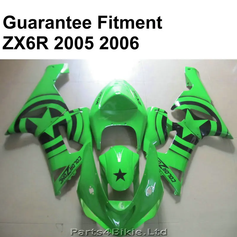BAS plastic fairing for Kawasaki ZX6R 05 06 metallic green Ninja ZX 6R 636 2005 2006 fairings kit hot sale YY65
BAS plastic fairing for Kawasaki ZX6R 05 06 metallic green Ninja ZX 6R 636 2005 2006 fairings kit hot sale YY65