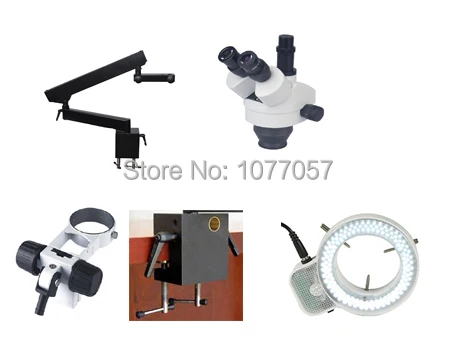 Free shipping,CE,3.5x-90x ,Articulating Zoom Stereo Microscope/Flex arm microscope + LED144 ringlight
Free shipping,CE,3.5x-90x ,Articulating Zoom Stereo Microscope/Flex arm microscope + LED144 ringlight