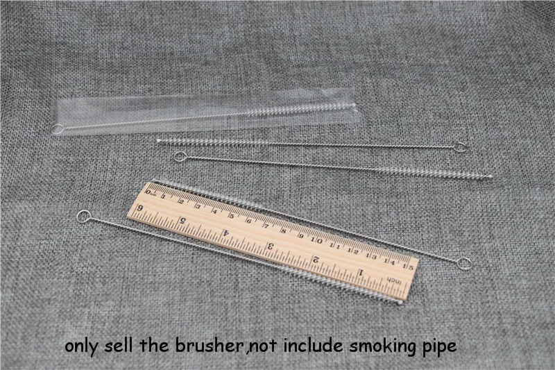 30pcs/lot wholesales stainless Steel Nylon Brusher herb cigarette Tobacco water Pipe Cleaner Bottle straw Brush cleaning househ
30pcs/lot wholesales stainless Steel Nylon Brusher herb cigarette Tobacco water Pipe Cleaner Bottle straw Brush cleaning househ