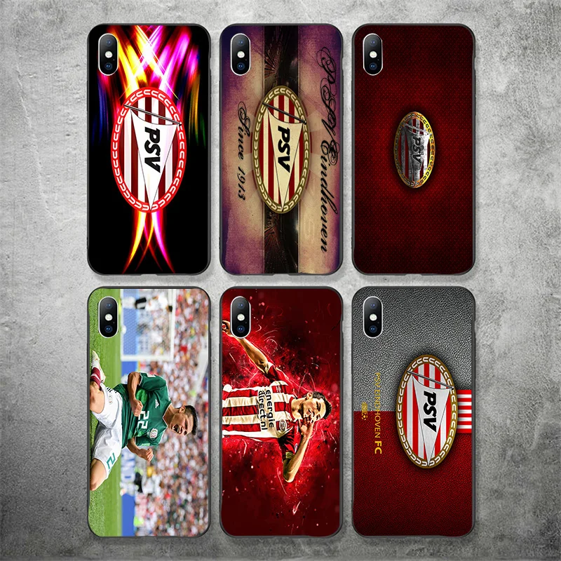 Yinuoda psv Eindhonven FC Team чехол для телефона DIY рисунок черный мягкий из ТПУ Lozano iPhone X XR XS MAX