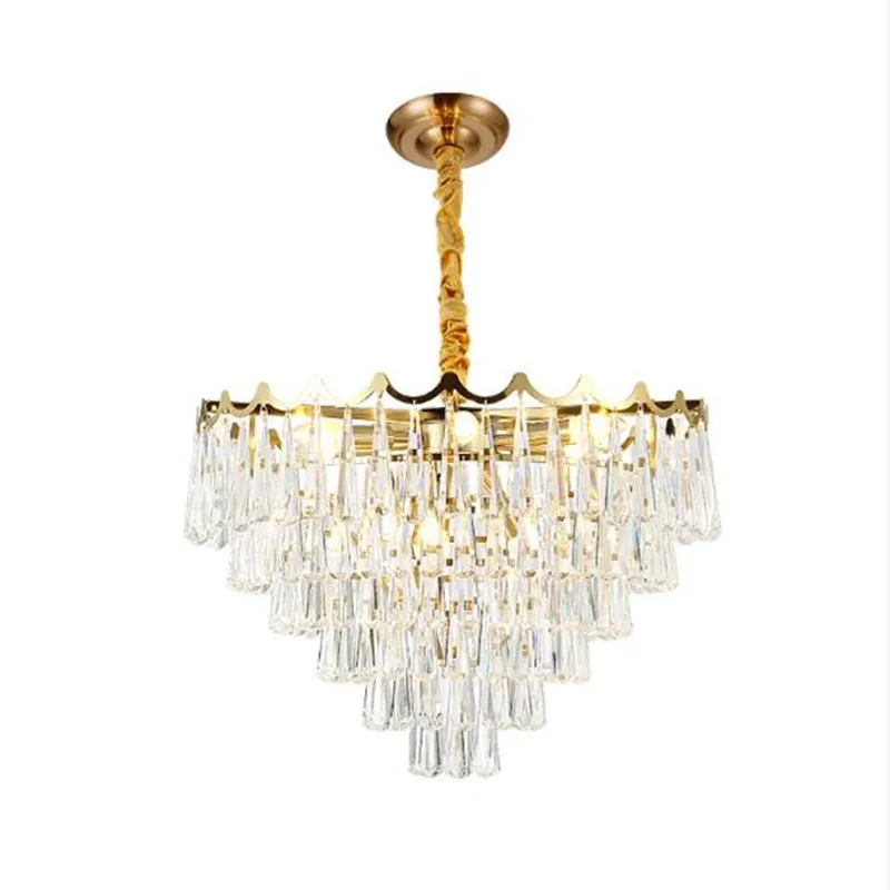 Post-modern Luxurious Water Drop K9 Crystal Gold Iron Led E14 Pendant Light for Living Room Dining Room Bedroom 45/60/80cm 2245
Post-modern Luxurious Water Drop K9 Crystal Gold Iron Led E14 Pendant Light for Living Room Dining Room Bedroom 45/60/80cm 2245